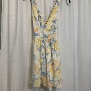 Abercrombie floral romper dress